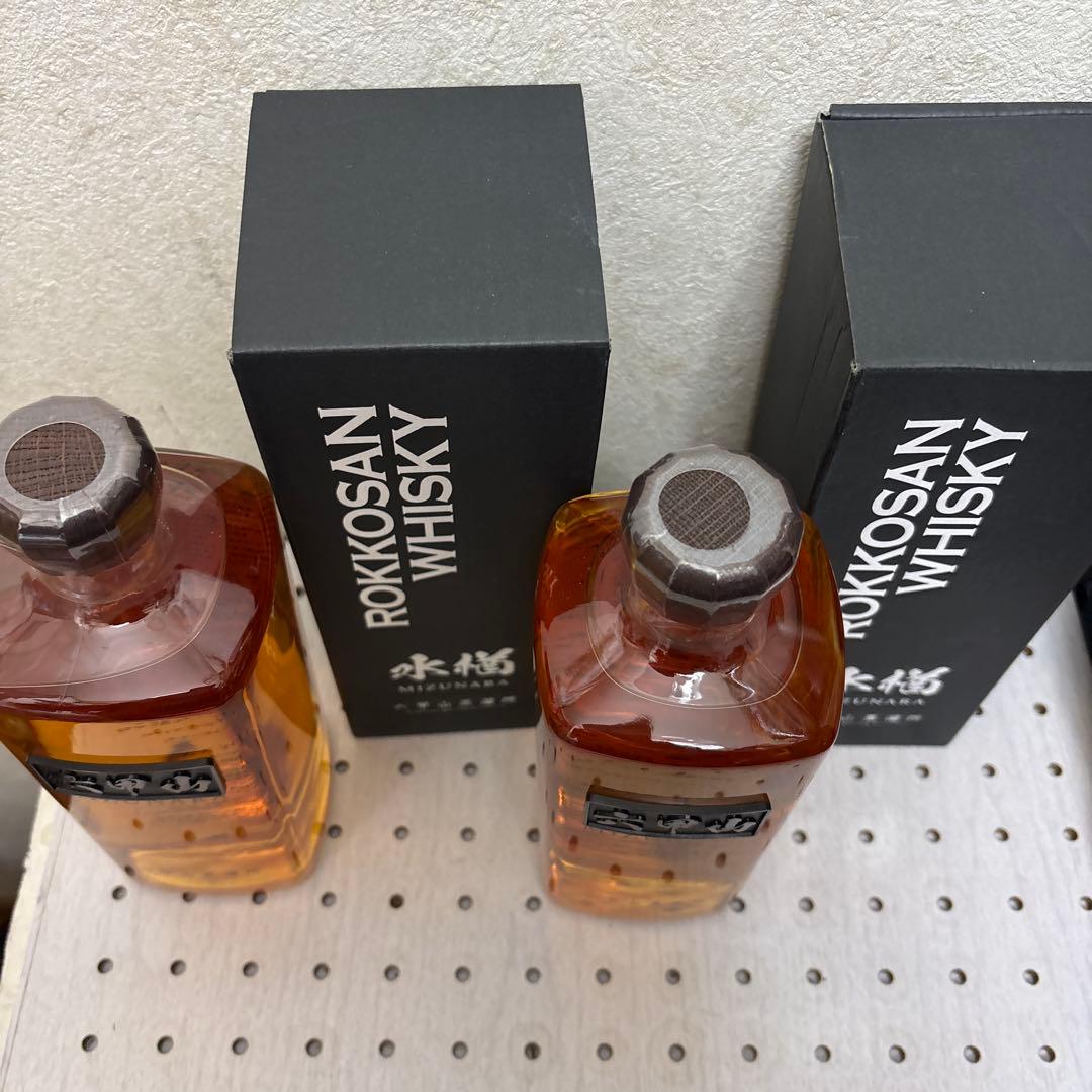 六甲山　ウィスキー　水ナラ　2本　未開封
