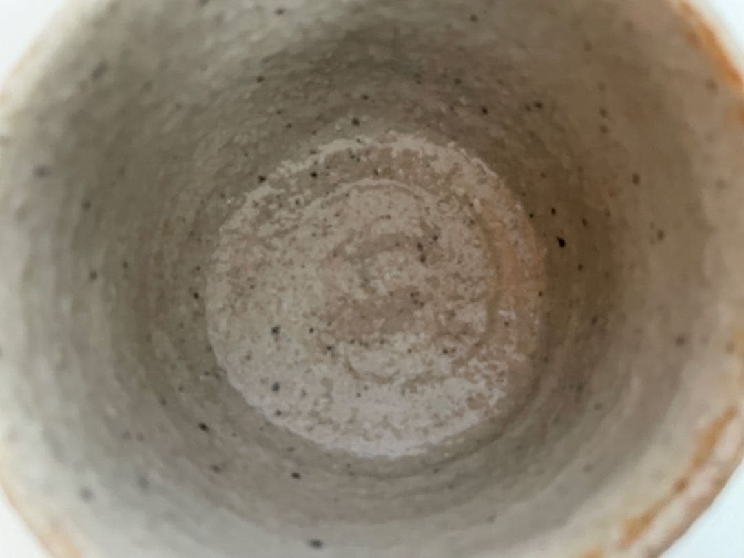 陶芸家　テーラー　上口愚朗　茶碗　志野 志埜　共箱　川喜田半泥子