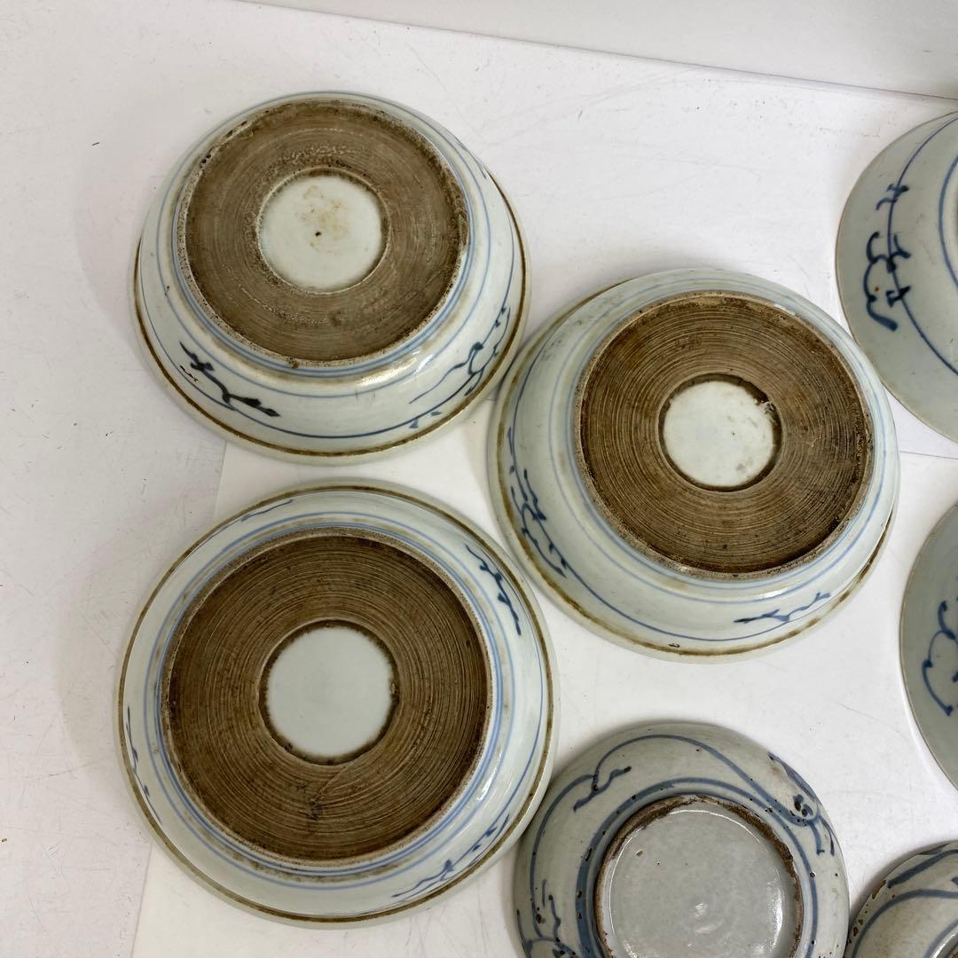 古伊万里　中皿色々　12枚　東さ8-0213③