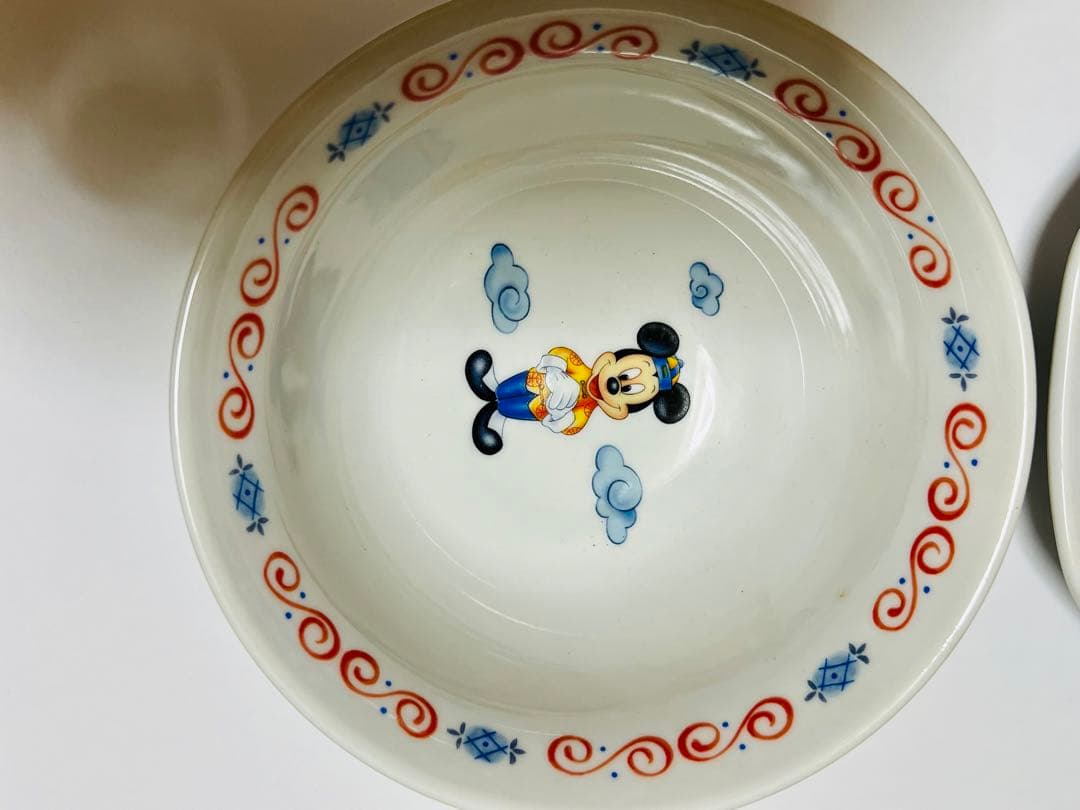 ミッキーマウス　中華用食器セット