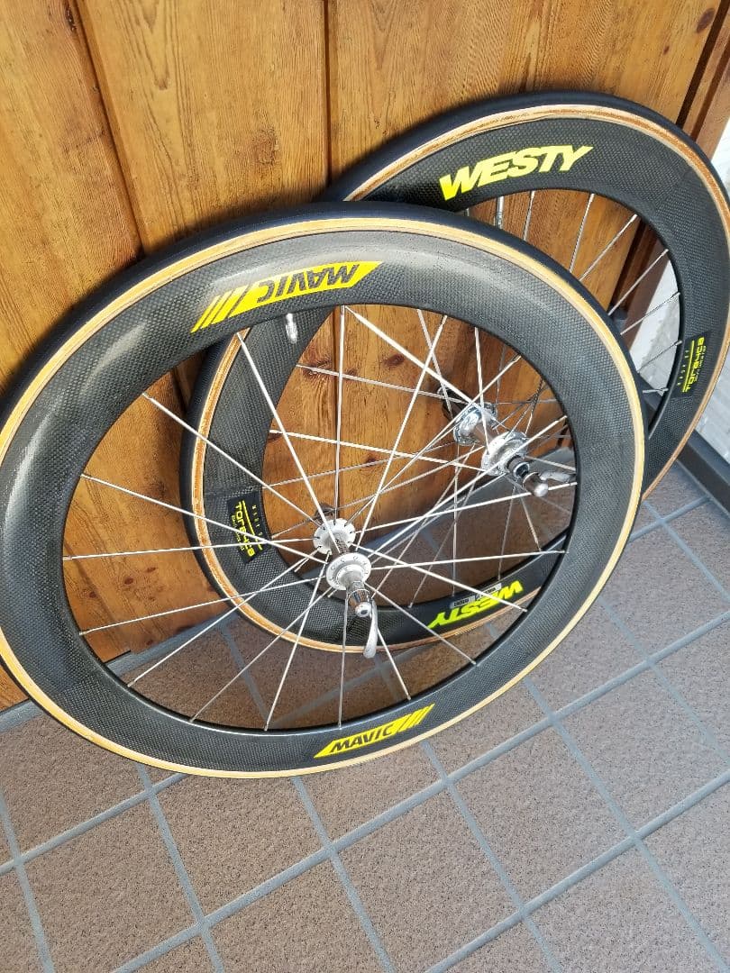 TORAYKA 650c トレカ カーボンチューブラーホイール DURA-ACE