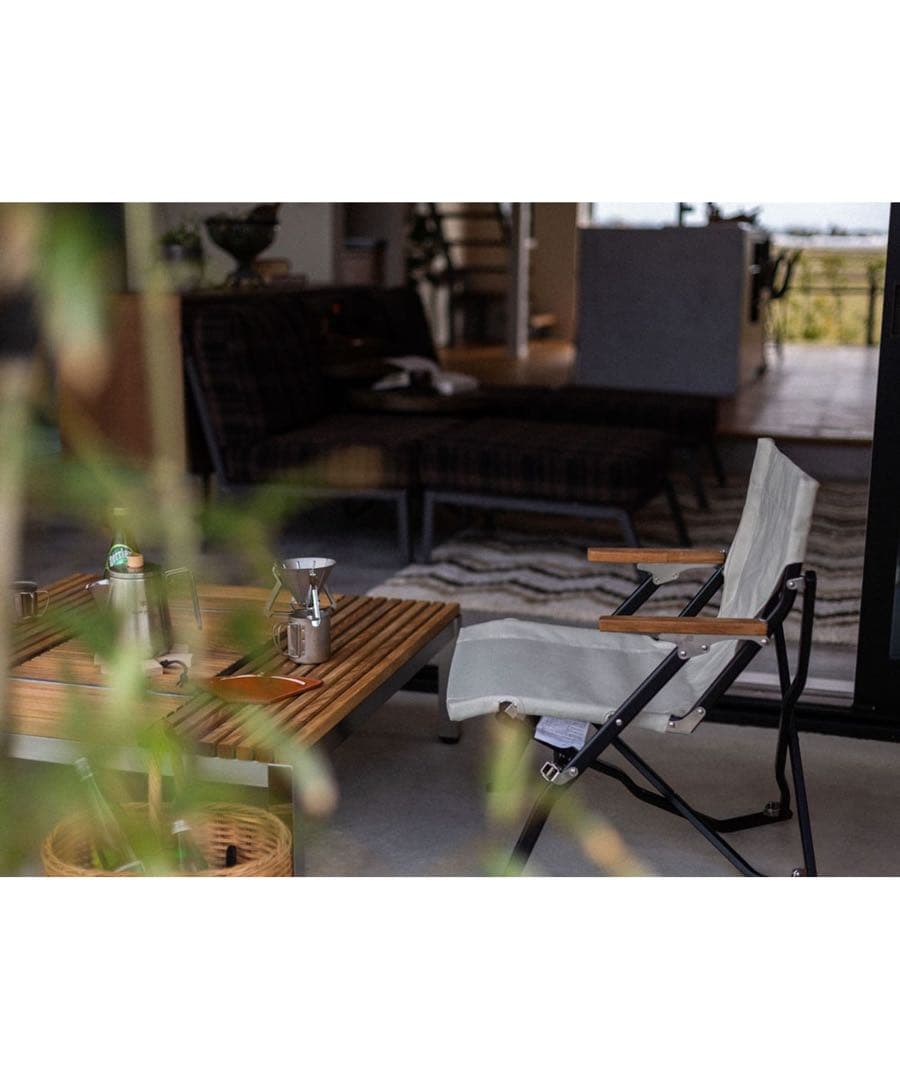 ローチェア ショート アイボリー LV-093IV