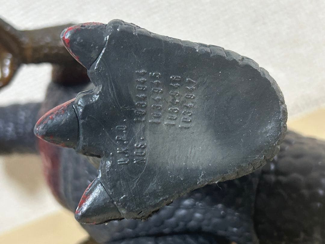 怪獣フィギュア　マイナーソフビ人形　ゴジラ風　2体　レア