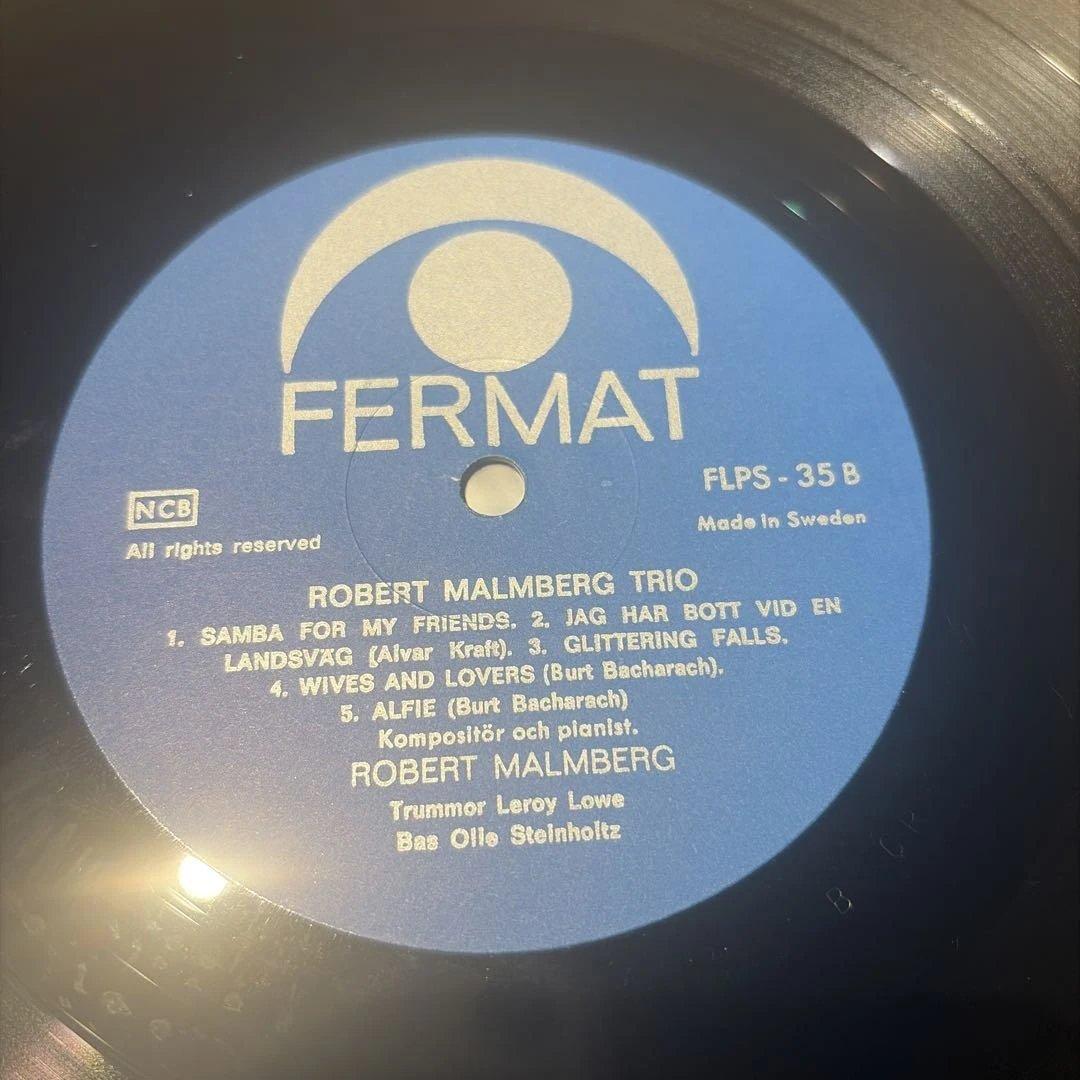 [レコード] Robert Malmberg Trio Limna LP