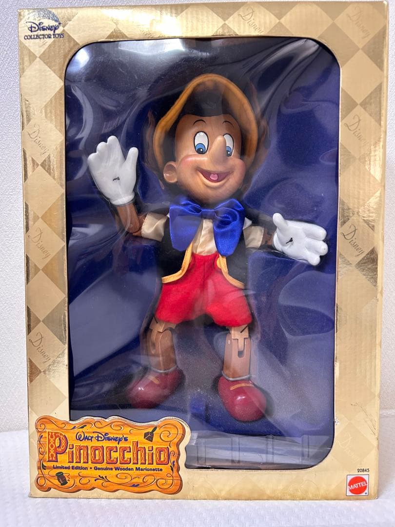 Disney マテル社　ピノキオ　木製マリオネット　500体限定