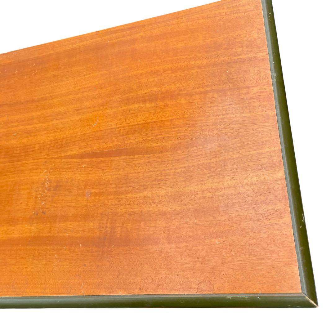 イタリア家具　電話台　3段チェスト　象嵌　アンティーク　花台　FAX台　北欧