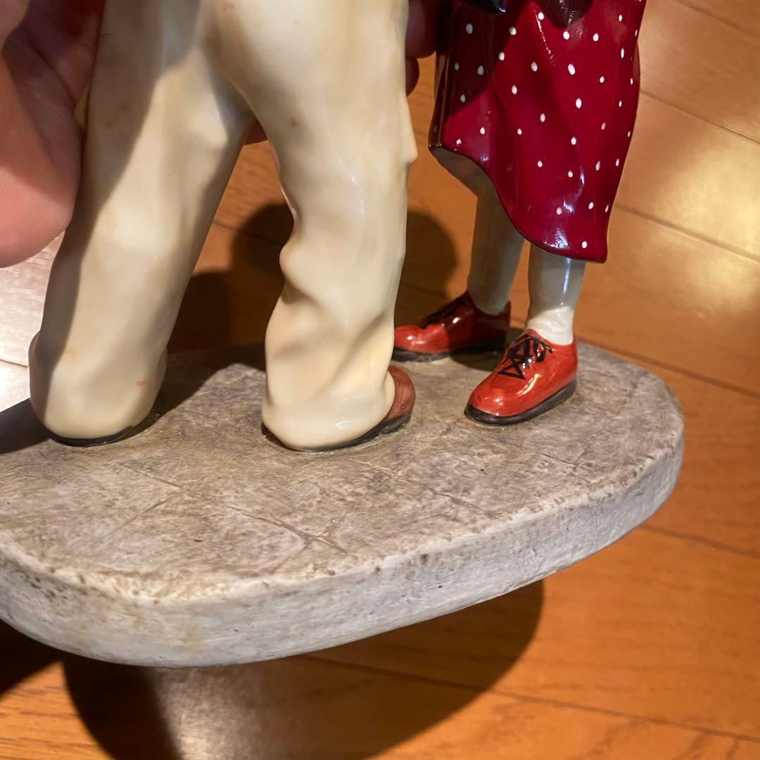 【希少品】キムアンダーソン 小さな恋人たち 陶器