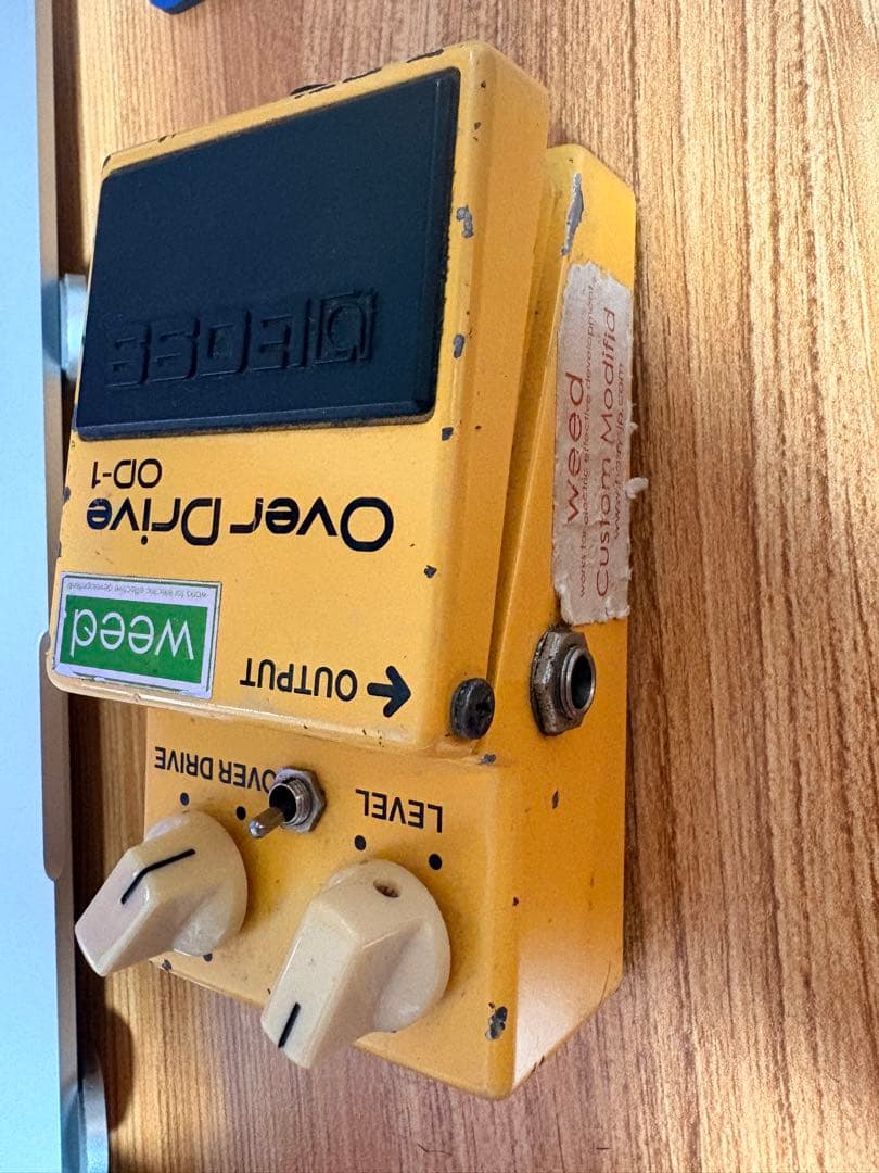 ギター BOSS Over Drive OD-1 weed