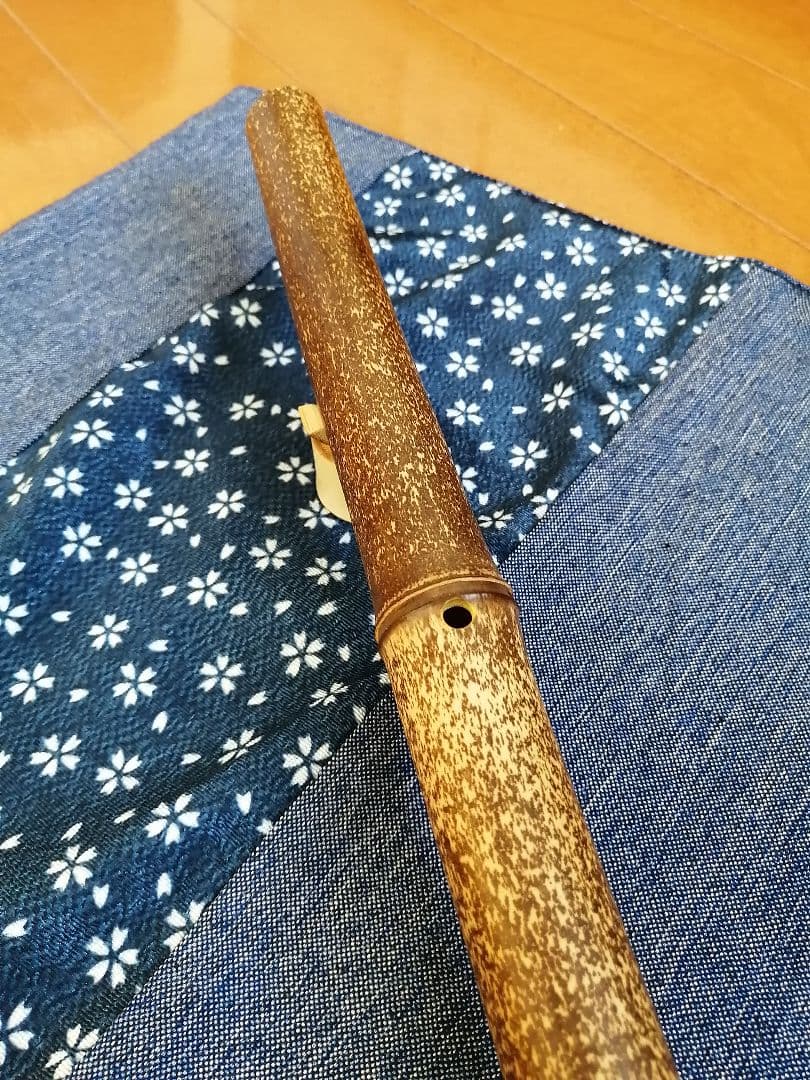 希望のケーナＦ管.細身(黒竹)