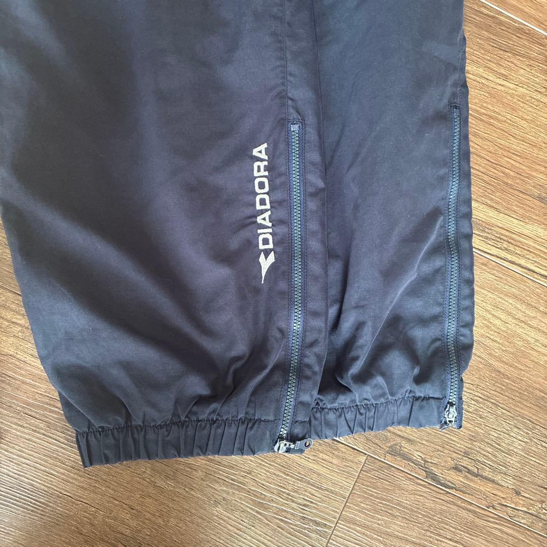 ９０年代DIADORA ジャージセット Lサイズ ネイビー/レッド