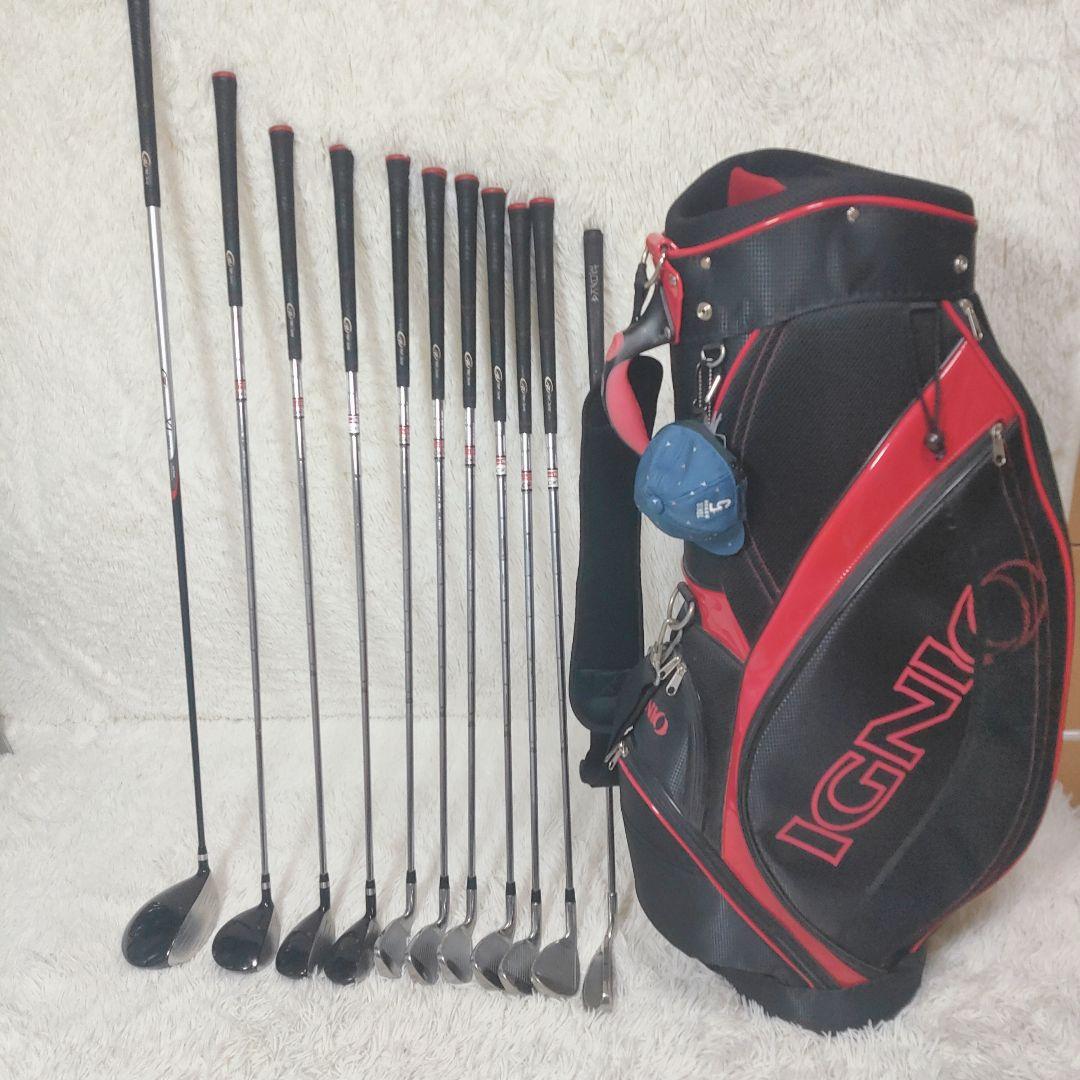 トップフライト XL5000 メンズゴルフクラブセット IGNIOバッグ