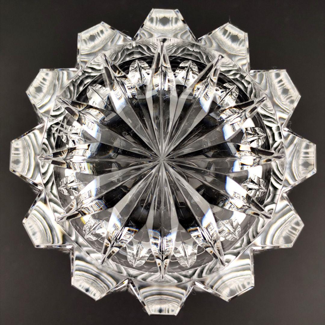 超希少品✦ホヤクリスタル HOYA 佐々文夫サイン有（切子、江戸切子、薩摩切子）