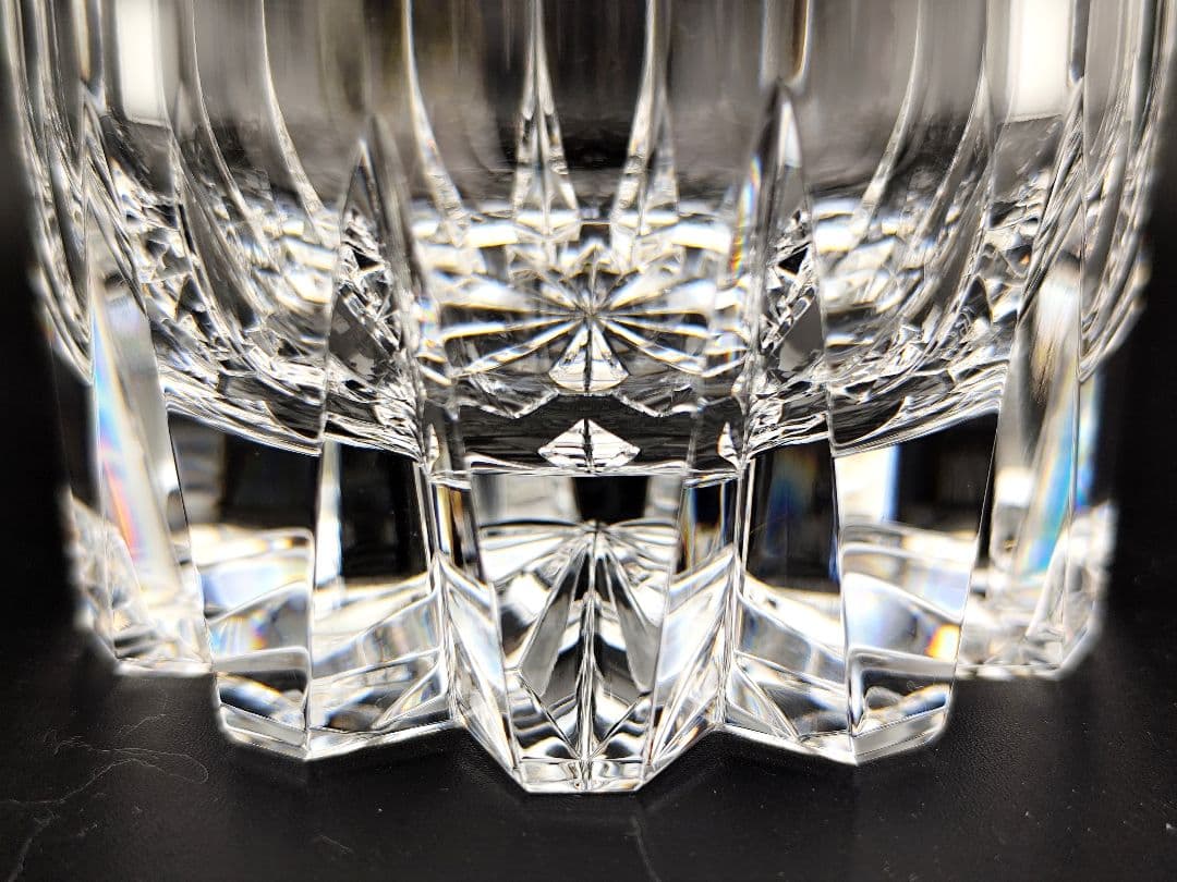 超希少品✦ホヤクリスタル HOYA 佐々文夫サイン有（切子、江戸切子、薩摩切子）