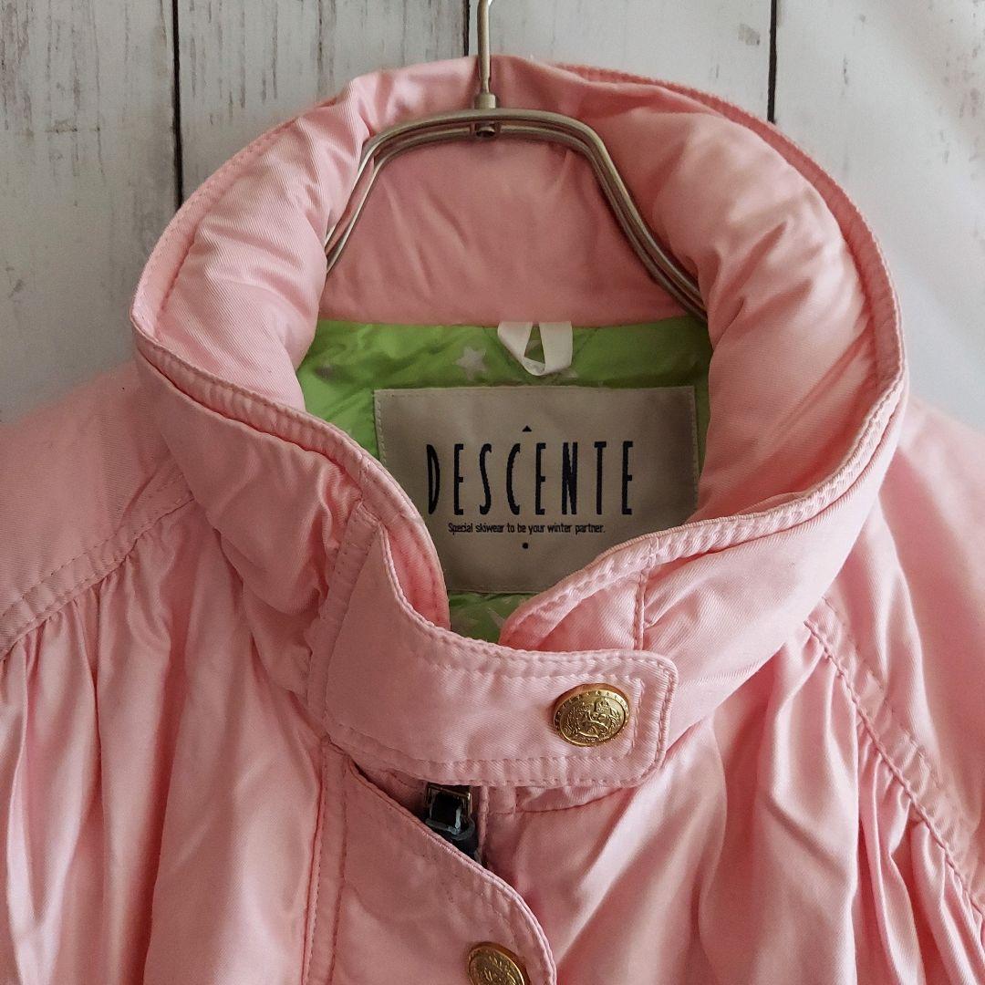【DESCENTE】デサント スキーウェア 上下セット M ピンク