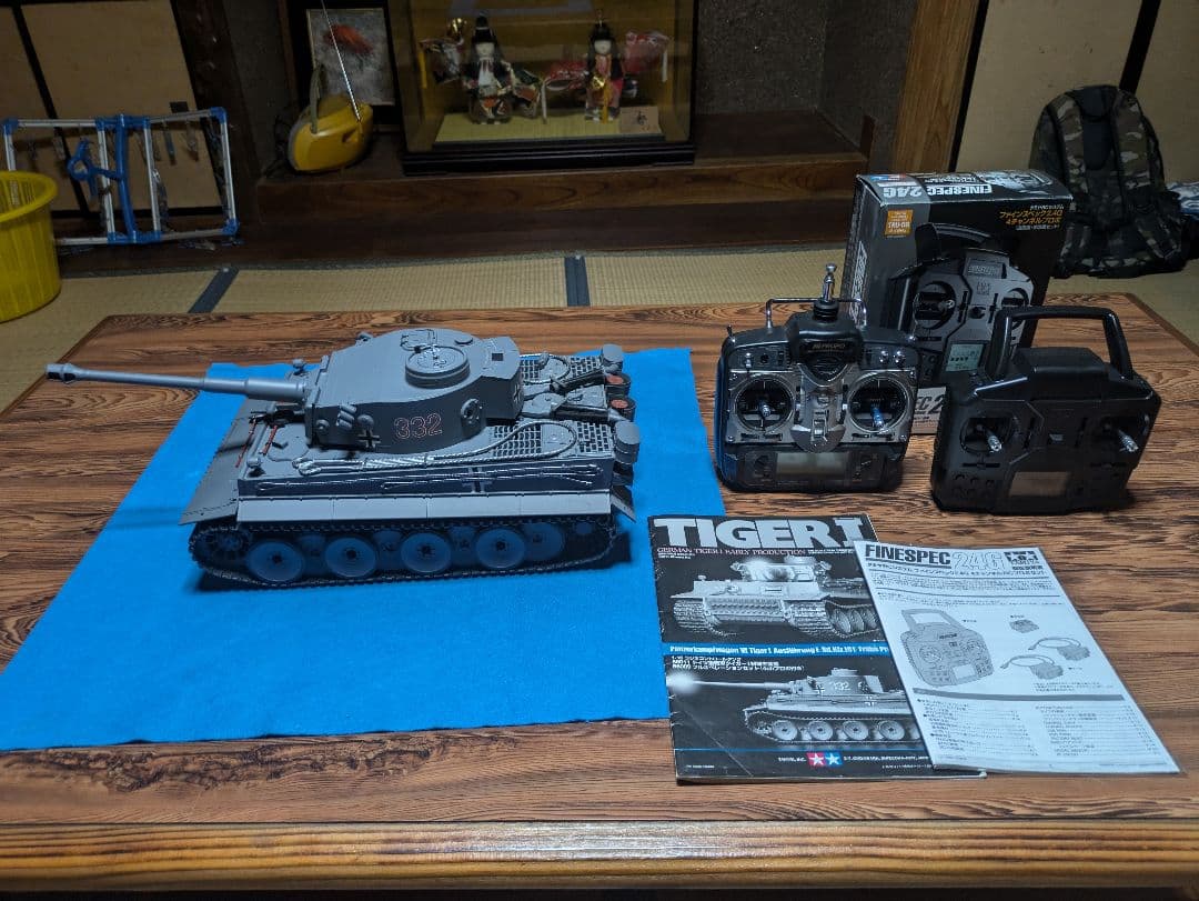 TAMIYA　1/16 RC ドイツ タイガーI フルオペレーションセット