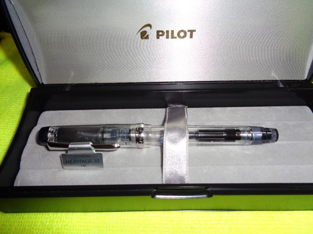 パイロット万年筆　カスタムヘルテイジ92　スケルトン