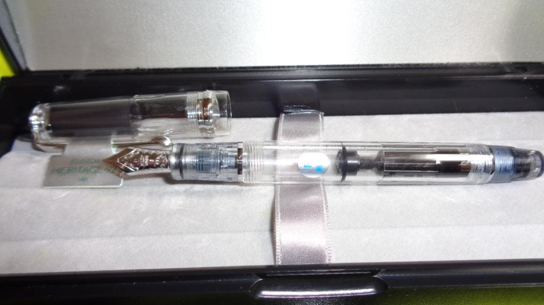 パイロット万年筆　カスタムヘルテイジ92　スケルトン