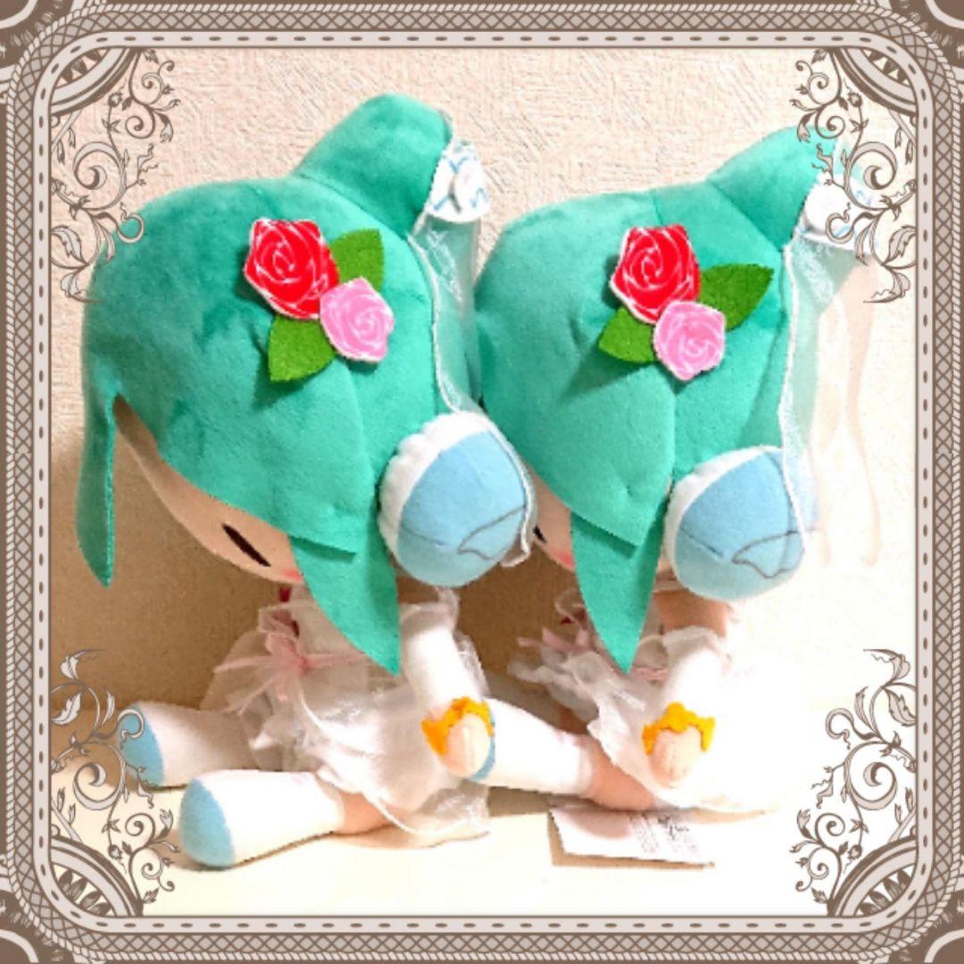 初音ミク ふわぷちL ぬいぐるみ 2種４点セット