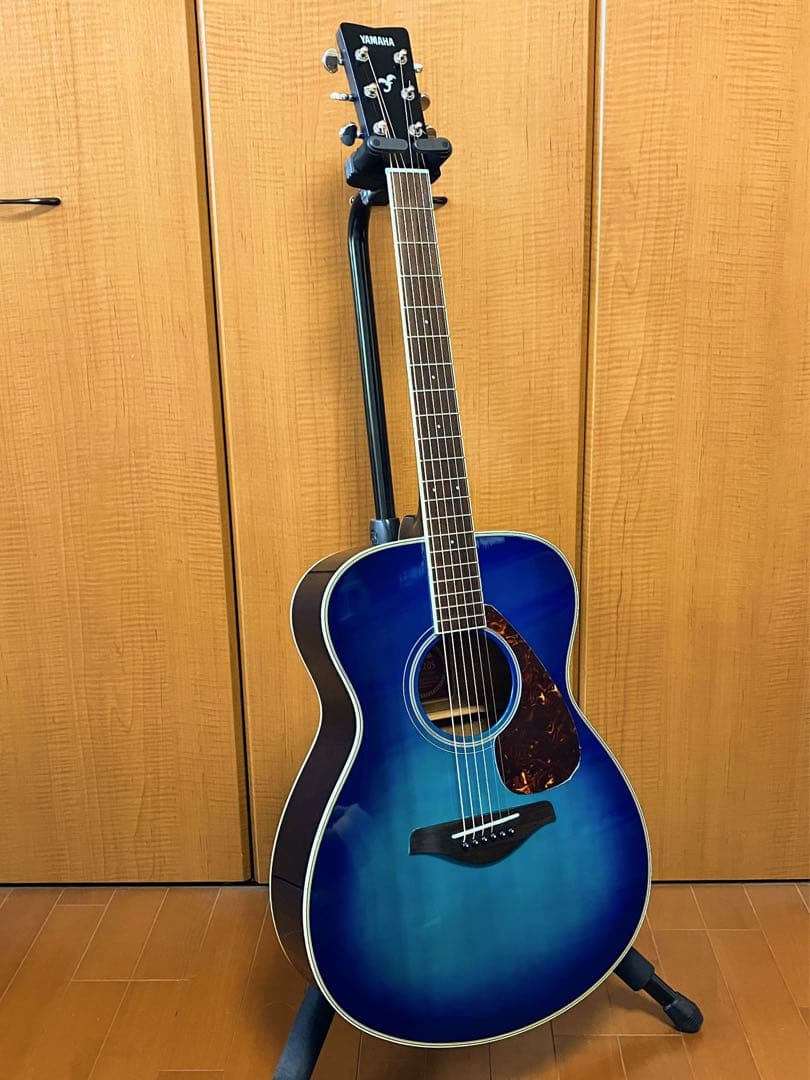 ★美品！YAMAHA FS720S CBA アコースティックギター 新品弦交換済
