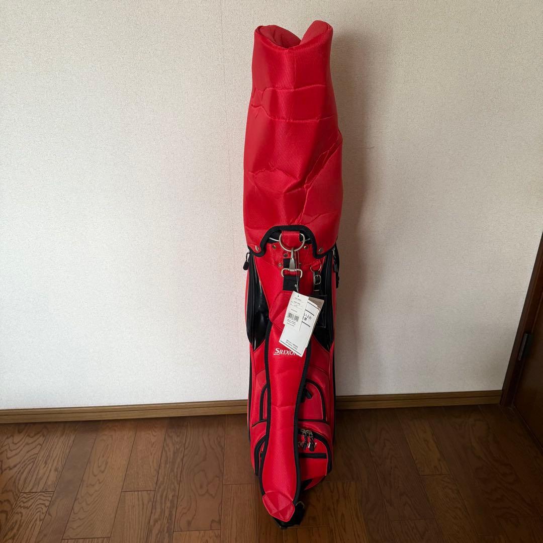 【未使用•長期保管】スリクソン Srixon キャディバッグ 赤