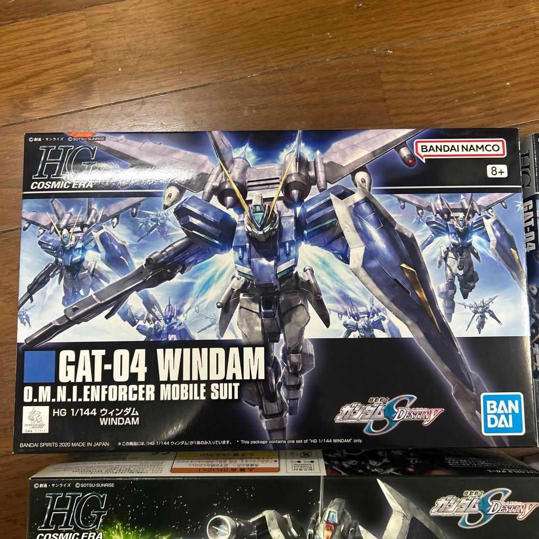 HG ガンプラ WINDAM、DAGGER L 5点セット 未使用新品