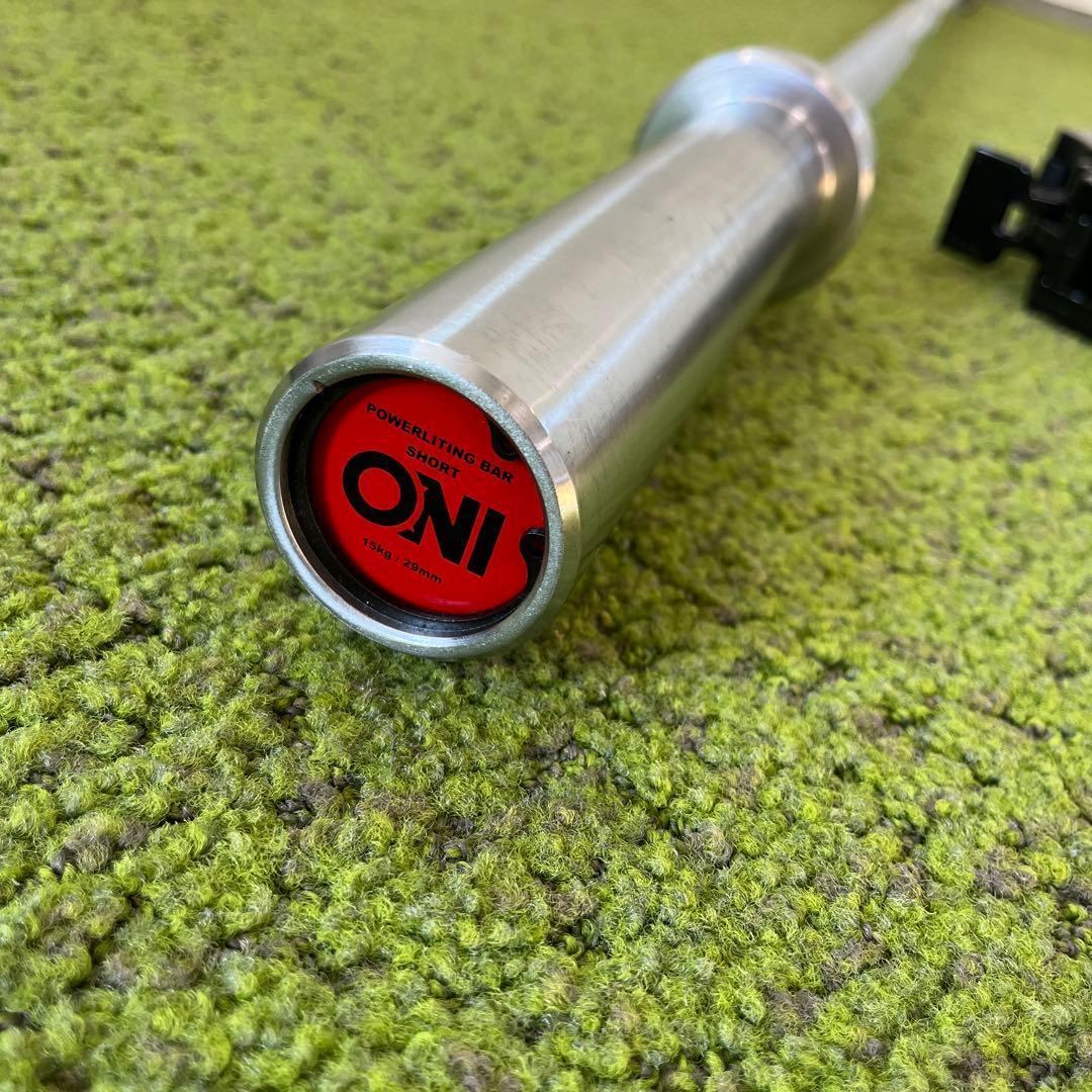 【直接引渡し限定】 ONI パワーリフティングバー ショートスリーブ