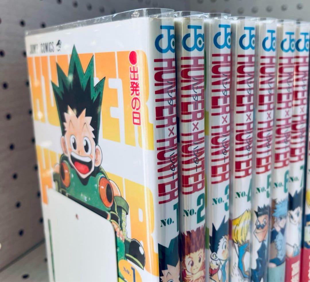 【全巻初版】ハンターハンター ★ 帯付き・チラシ付き+ おまけ