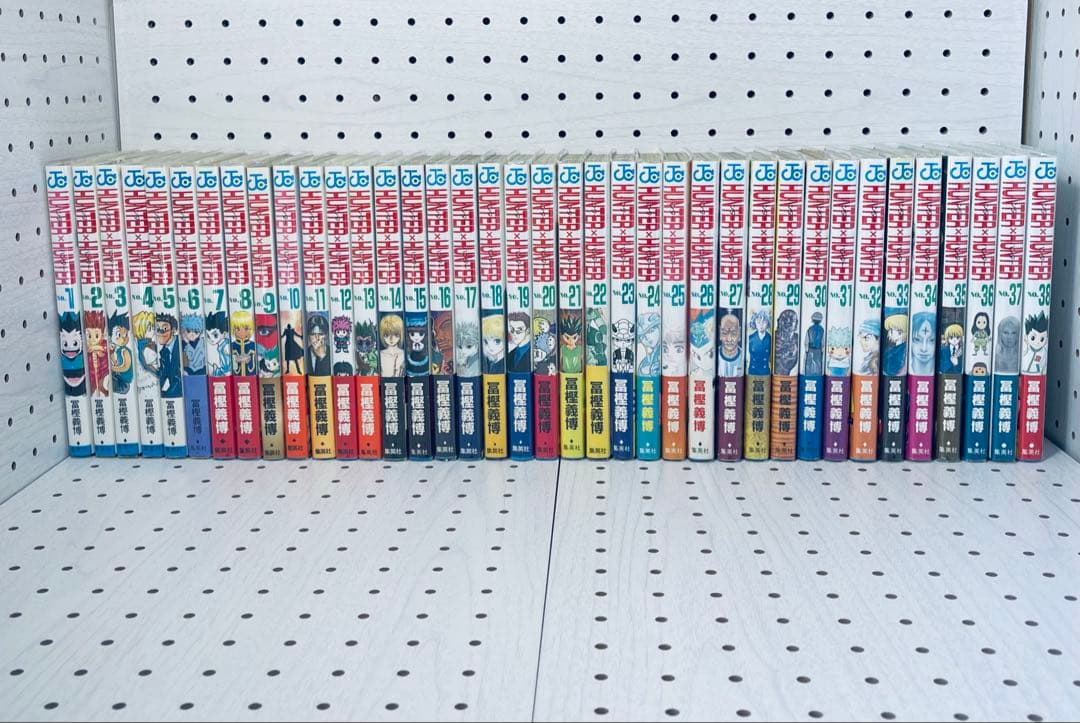 【全巻初版】ハンターハンター ★ 帯付き・チラシ付き+ おまけ