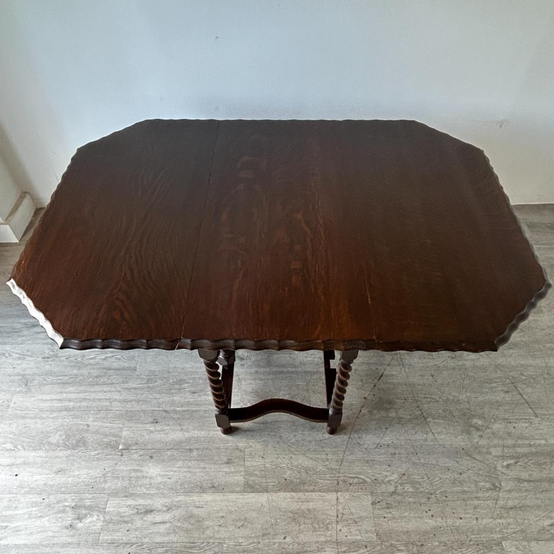 イギリス アンティーク家具 ゲートレッグテーブル 1930年頃 740A