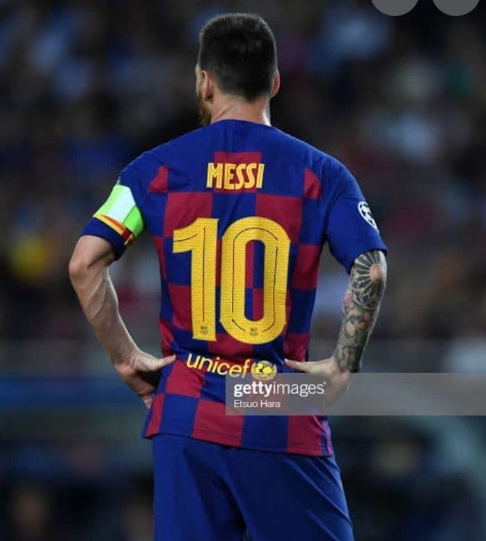 19-20 バルセロナ　メッシ　選手支給　NIKEオフィシャルユニフォーム