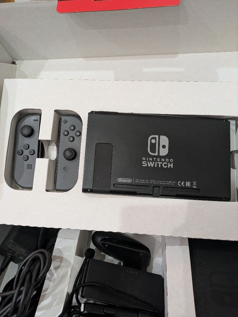 Nintendo Switch　グレー 　箱付