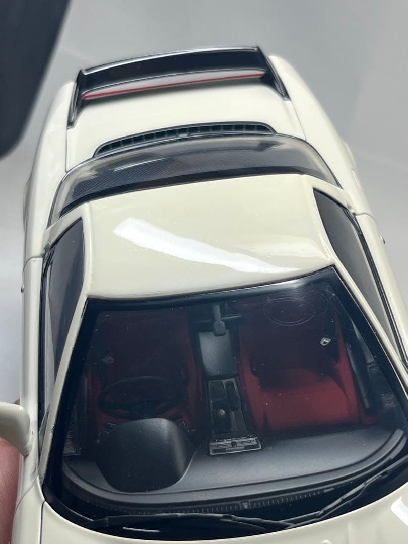 オートアート 1/18 ホンダ NSX-R 改造品 白