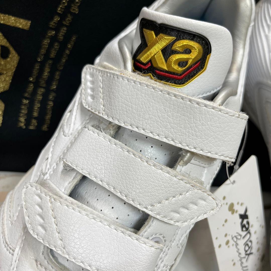 ザナックス Xanax ベルト式樹脂底スパイク　白　27.0㎝　新品