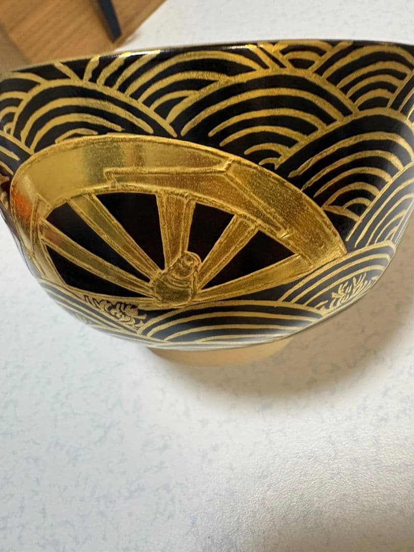 十三代理平作源氏車波蒔絵