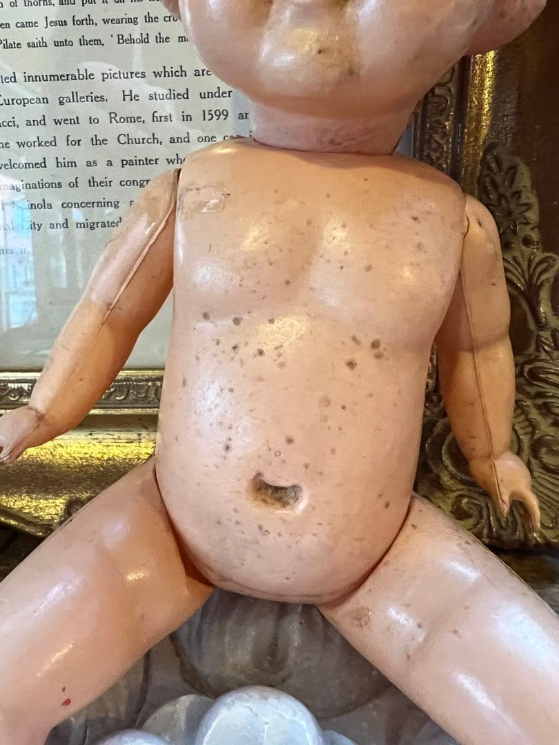 アンティーク　レトロ　セルロイド　人形　女の子D 抱き人形　着せ替え人形