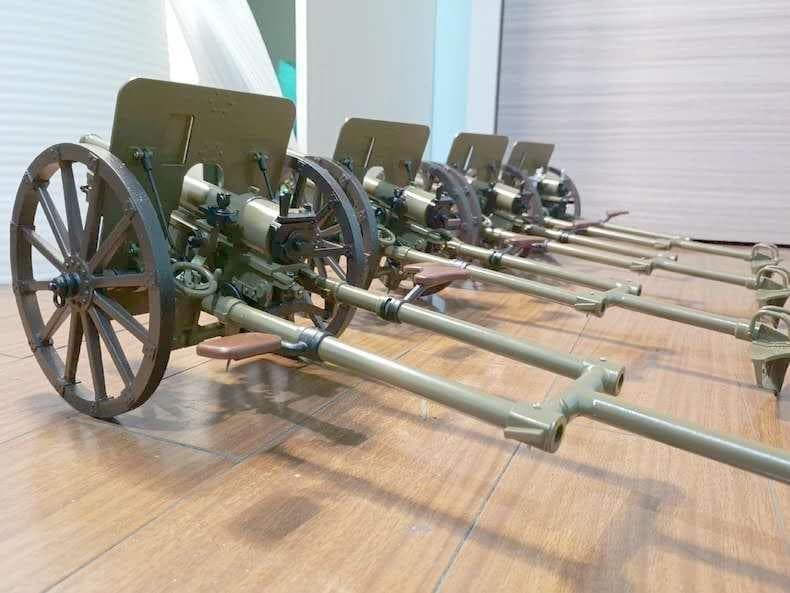 四一式山砲模型　1/6スケール　手作　新品