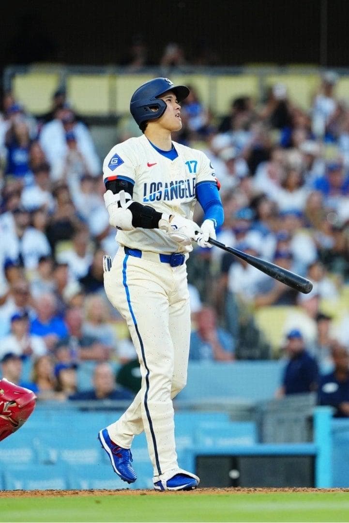 【限定品／正規品】大谷翔平／ドジャース／シティコネクト／ユニフォーム／YthXL