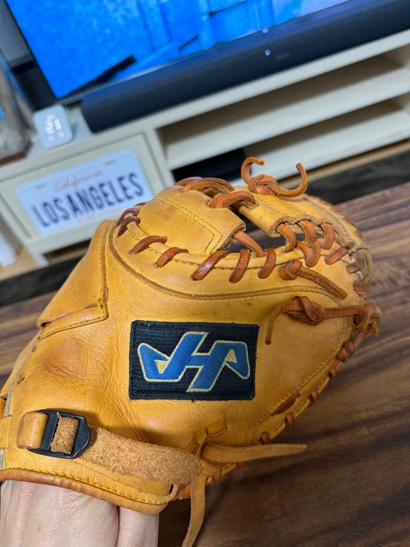 「そーりくとう」ハタケヤマ 軟式少年 キャッチャーミット 右投げ用 日本製