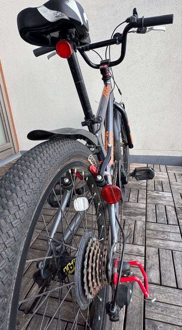 d-Bike XSTREET 20S ジュニアサイズ BMXガンメタリック