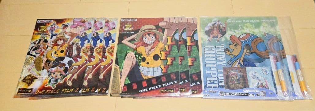 ONE PIECE☆ワンピース★ファイル•ノート▪︎ボールペン▪︎ステッカー