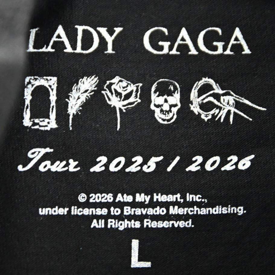 【ラスト1枚】レディー・ガガ ライブTシャツ L Dance or Die