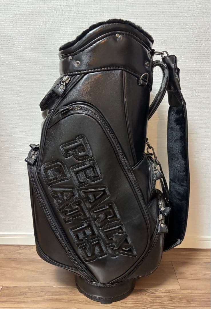 PEARLY GATES 正規品 キャディバッグ 9.5型 ヘッドカバー5点付