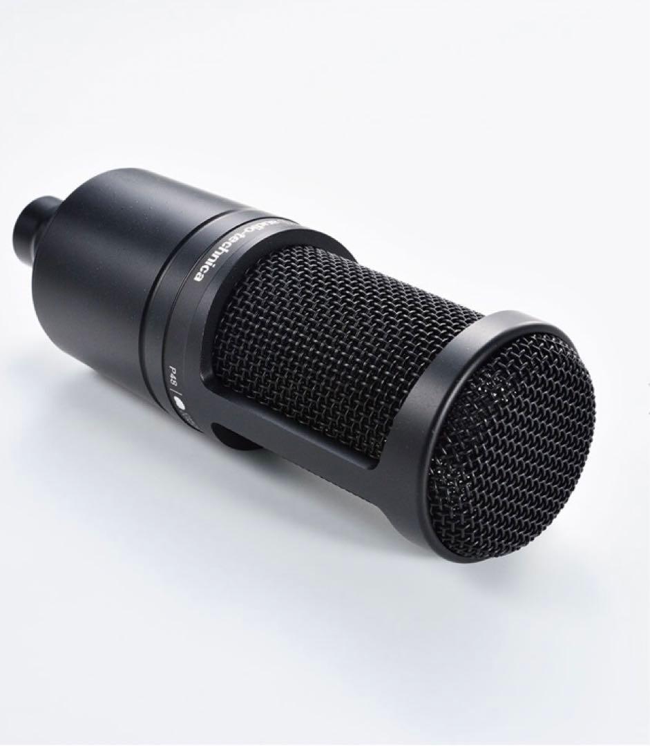 ☆ audio-technica AT2020 配信用マイク コンデンサーマイク