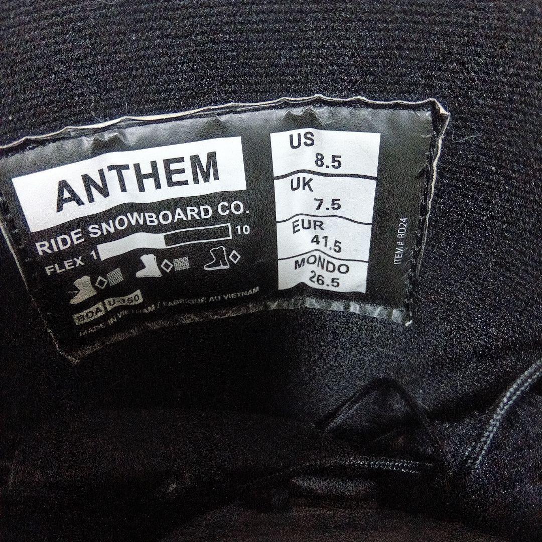 RIDE ANTHEM スノーボードブーツ 26.5cm