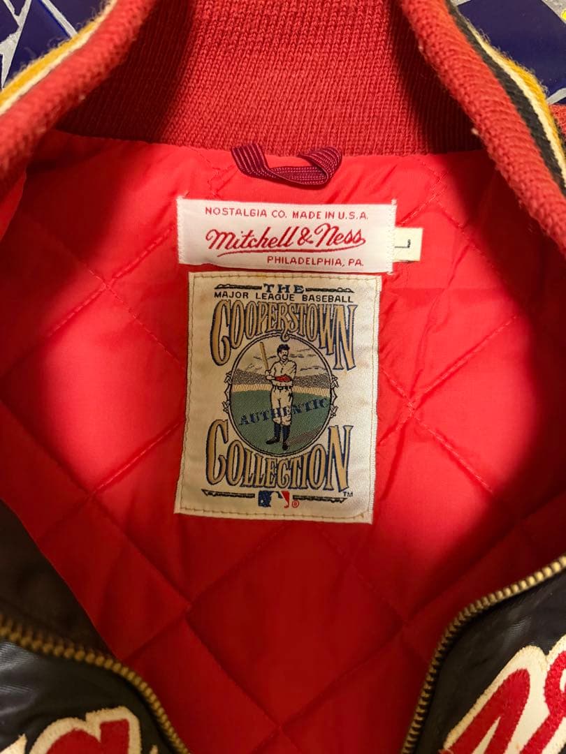 ウェア Mitchell & Ness Braves Jacket