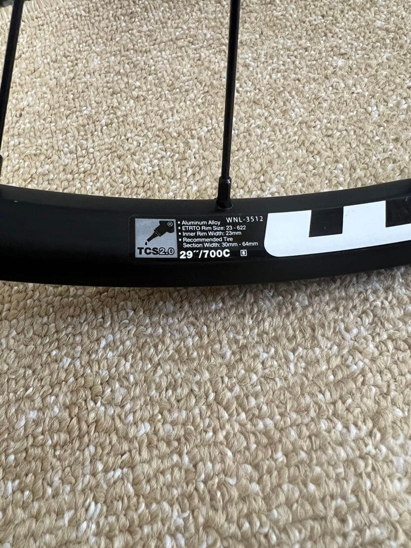 29\"/700c（23-622）自転車ホイール前後セット WTB ALLCITY