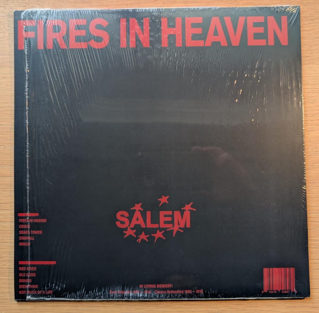 BIG LOVE限定 SALEM Fires In Heaven 美品 希少盤