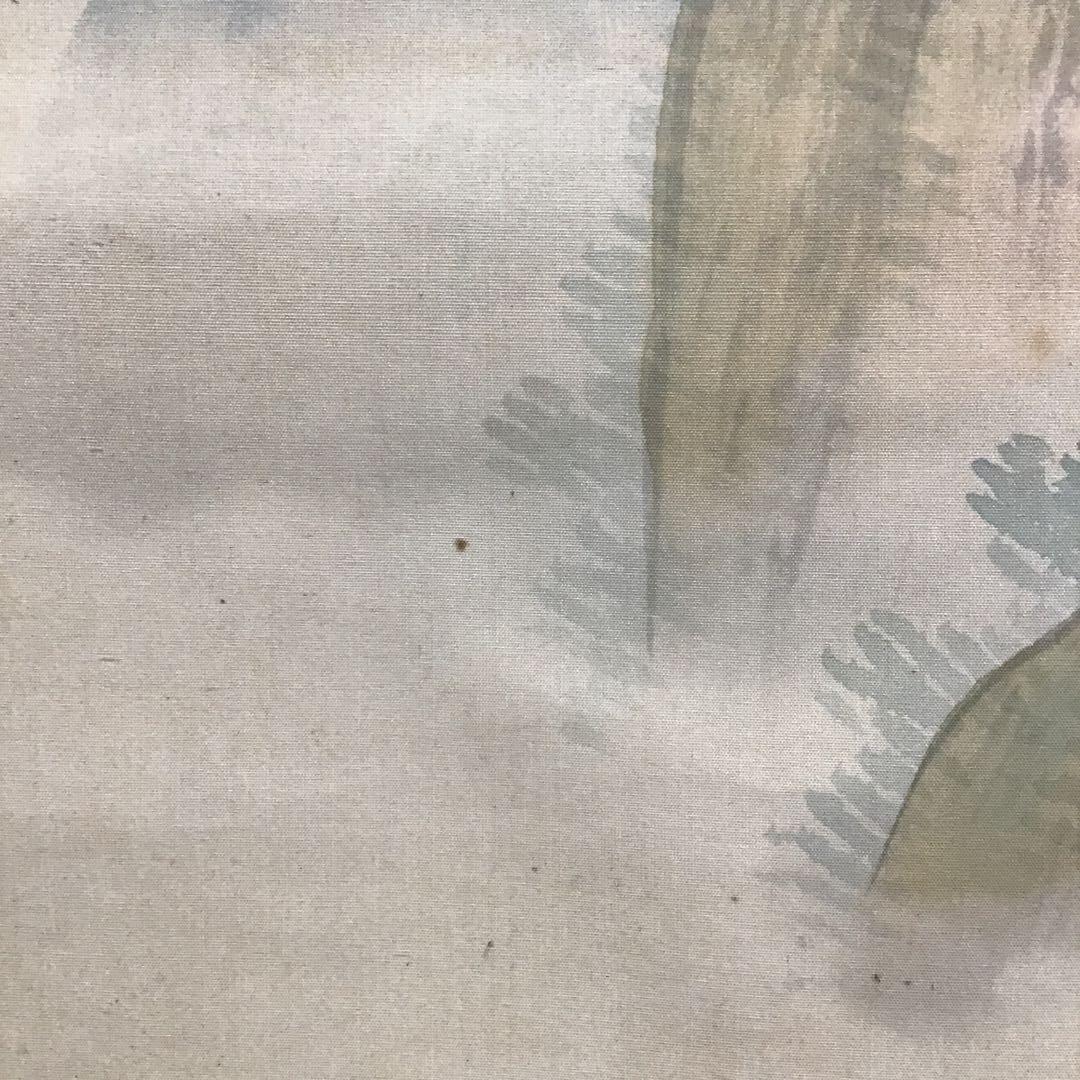 K茶道具　掛軸　春山暖靄(しゅんざんだんあい)　呉水作　配送用桐箱　S203KJ