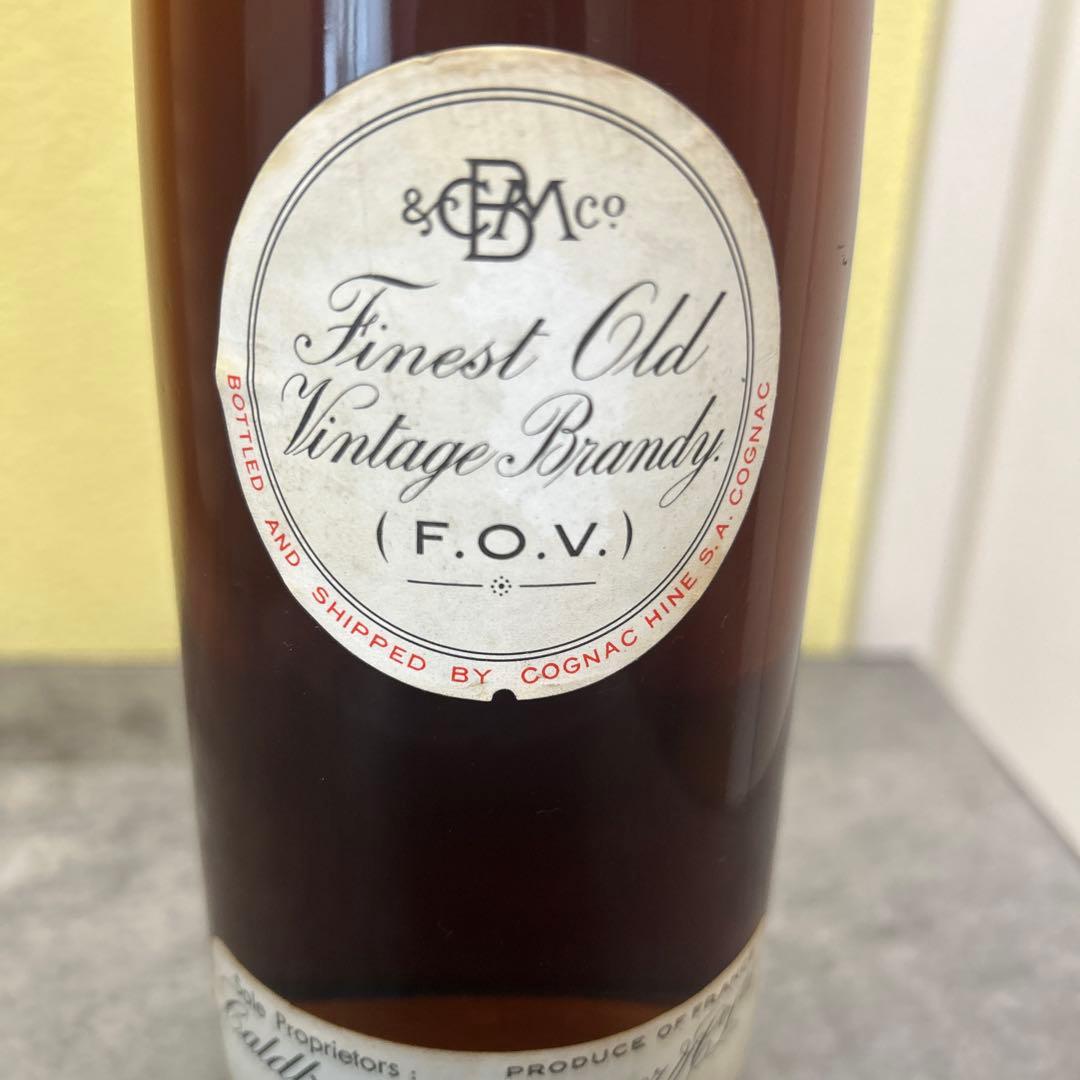 F.O.V. フィネストオールドヴィンテージブランデー　未開封　箱無し