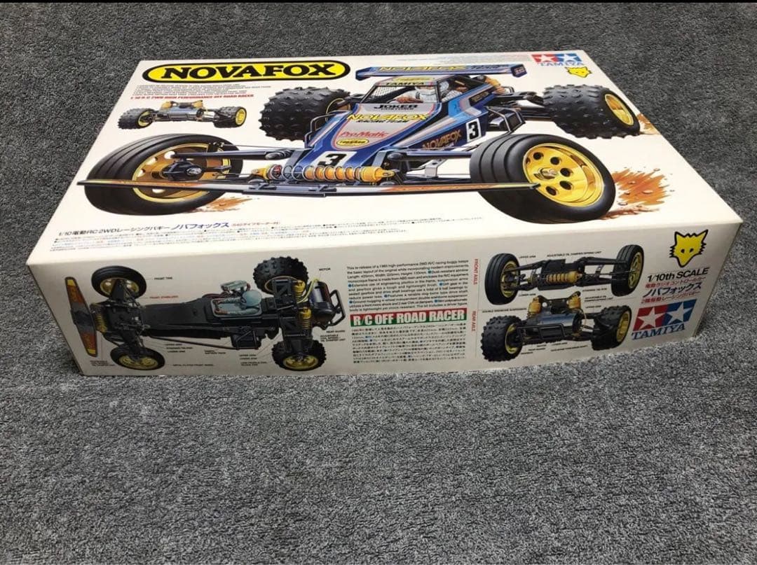 タミヤ　ノバフォックス　ボディー塗装のみ　再販品